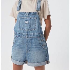 Levi Short Overalls